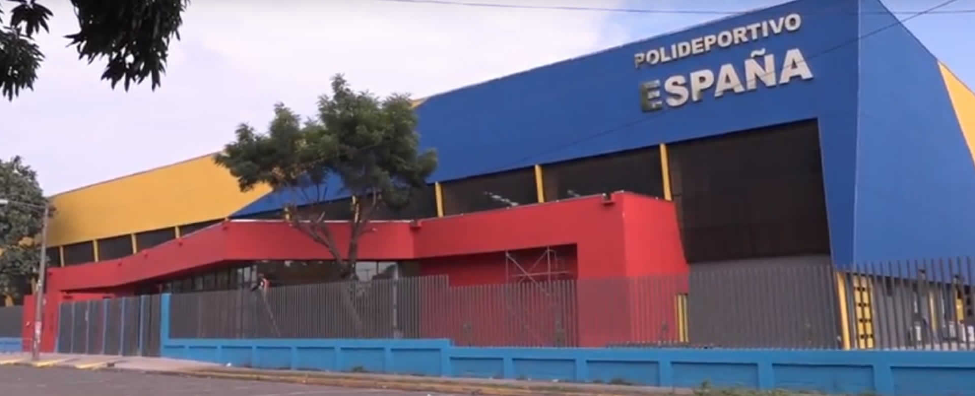 Polideportivo España listo para albergar a los atletas centroamericanos