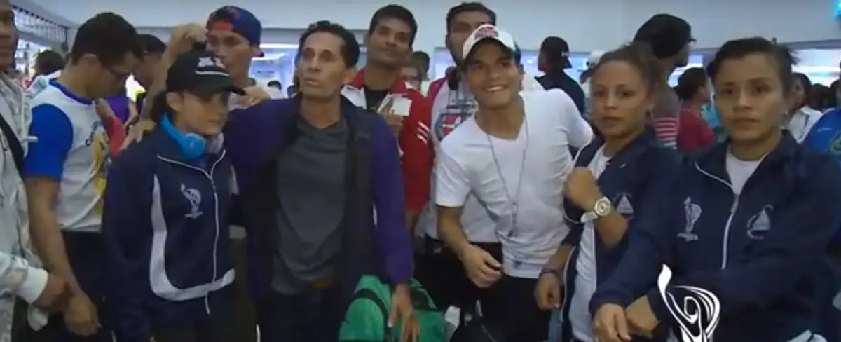 Deportistas nicaragüenses arriban al país para competir en los Juegos Centroamericanos