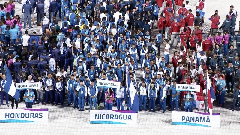 Clausura de los XI Juegos Centroamericanos Managua, 2017