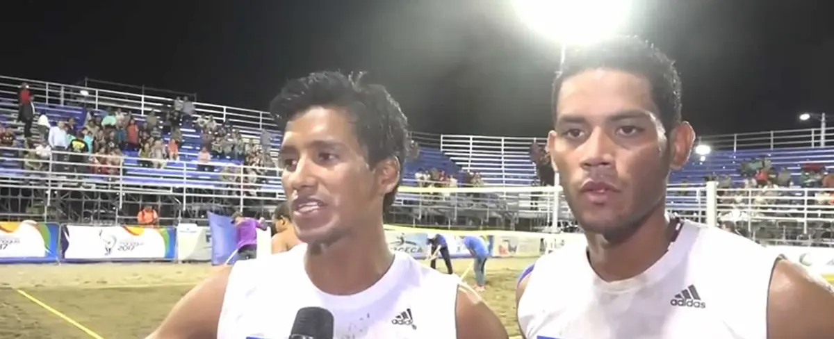 Nicaragua le gana a Guatemala en Voleibol masculino