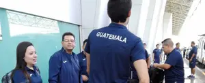 Deportistas guatemaltecos llegan a Nicaragua para los Juegos Centroamericanos
