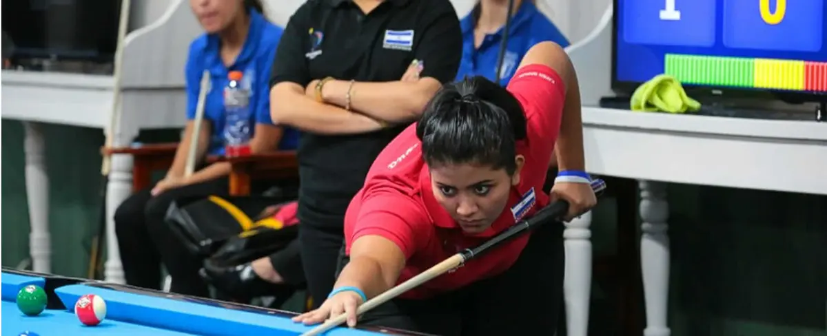 Nicaragua vence a Panamá en Billar Femenino
