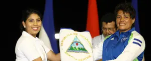 Abanderan a delegación nicaragüense que participará en los Juegos Centroamericanos