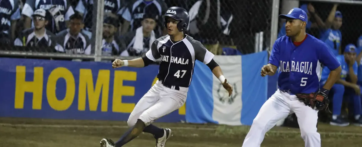 Nicaragua fue derrotada por la Guatemala en Softbol Masculino