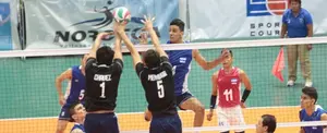 El Salvador se impone a Nicaragua en el Voleibol Masculino