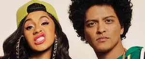 Top#1 relanzamiento de "Finesse" de Bruno Mars y rapera Cardi B.