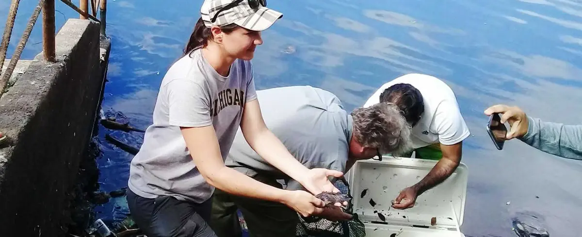 Científicos continúan estudio de especies en Laguna de Tiscapa