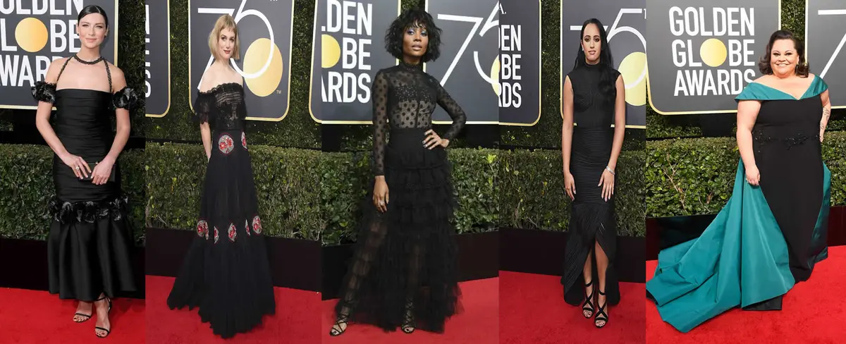 Top 5 de las actrices peores vestidas de los Globos de Oro 2018