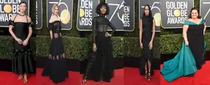 Top 5 de las actrices peores vestidas de los Globos de Oro 2018