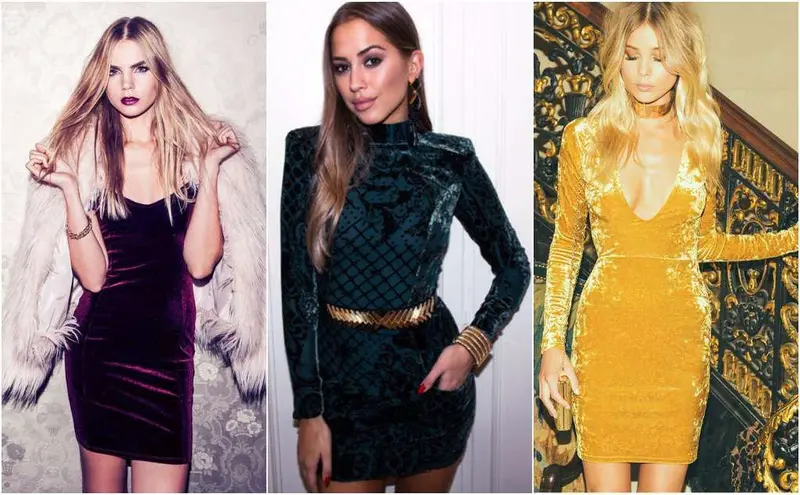El terciopelo nunca pasa de moda para las actrices