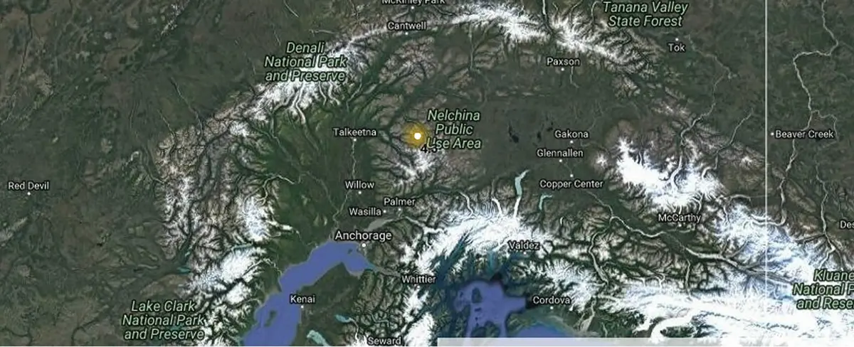 Alaska vuelve a temblar con sismo de 4.3 al suroeste de Alpine