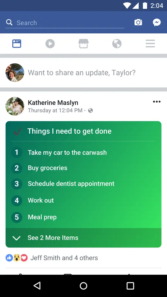Facebook quiere que interactúes con tus amigos por medio de listas