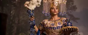 Candidatas a Miss Nicaragua presentan sus trajes de fantasía