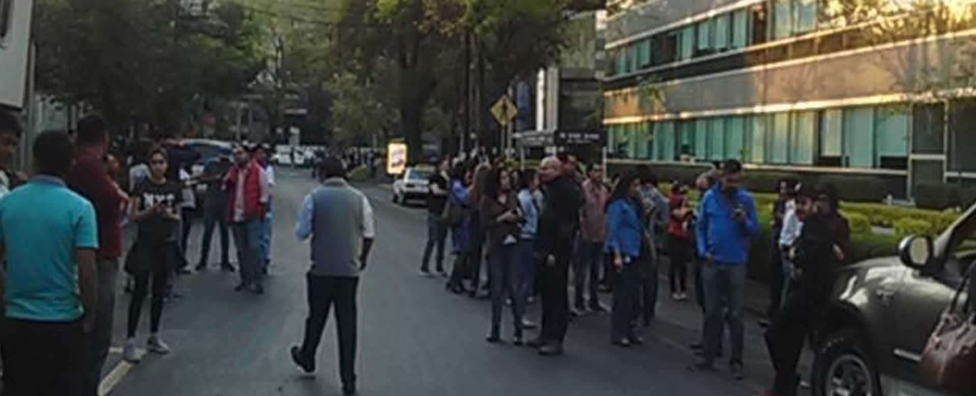 Se registra terremoto de 7.2 en México