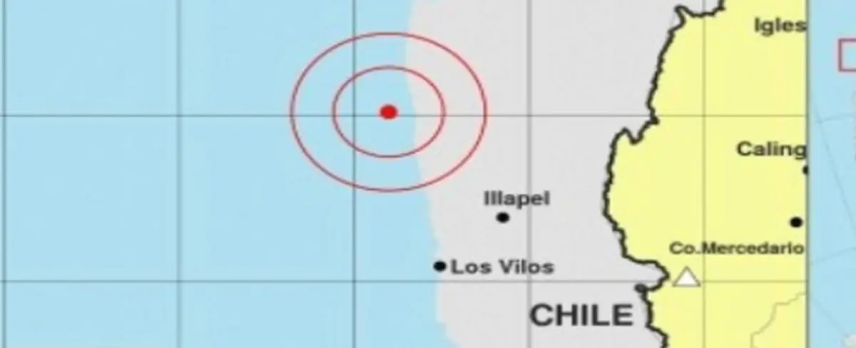 Sismo de 6,2 sacude Chile en diferentes puntos del territorio