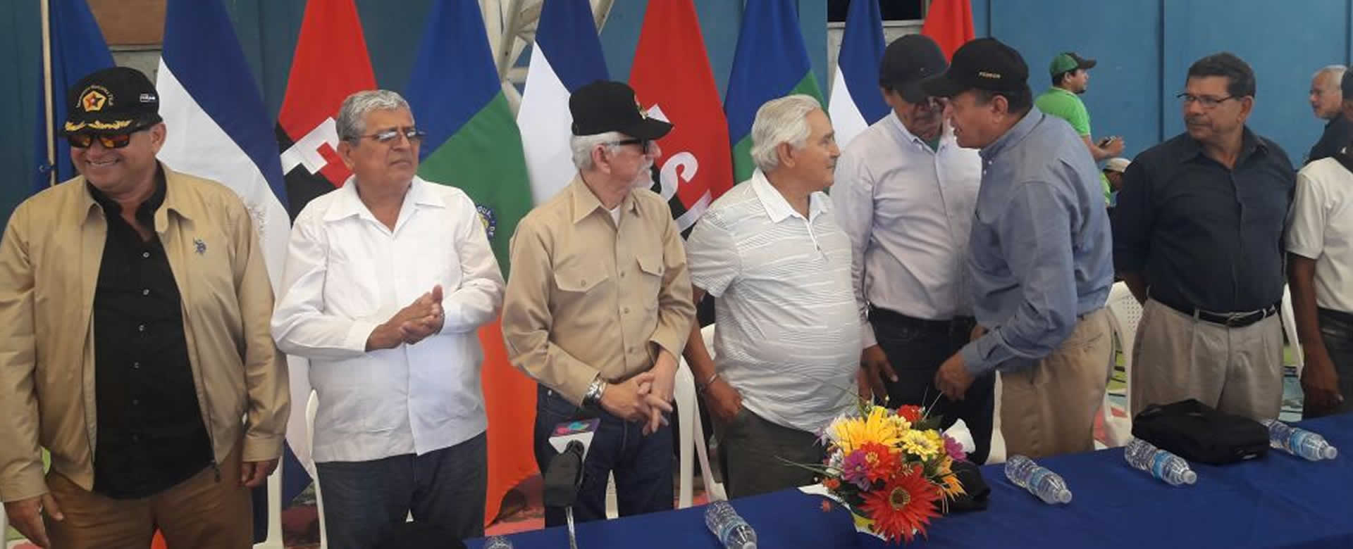 Combatientes históricos de Rivas se reunen para respaldar al gobierno sandinista