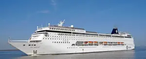 Enorme Crucero MSC Armonia embiste al muelle de Roatán en Honduras