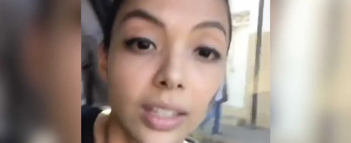'Pacifistas' marchan armados en Masaya hecho documentado por vídeo de Miss Nicaragua 2012, Farah Eslaquit