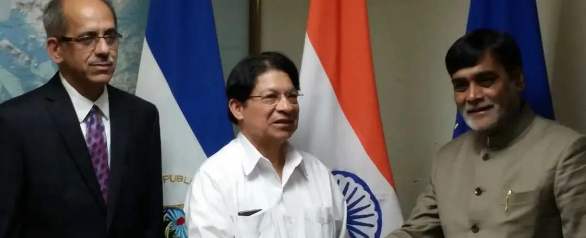 Ministro de Estado de Desarrollo Rural de la India visita Nicaragua