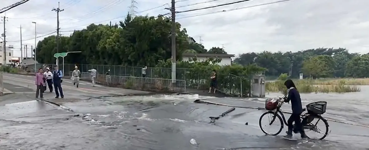 Primeros videos del terremoto de magnitud 6,1 en Japón