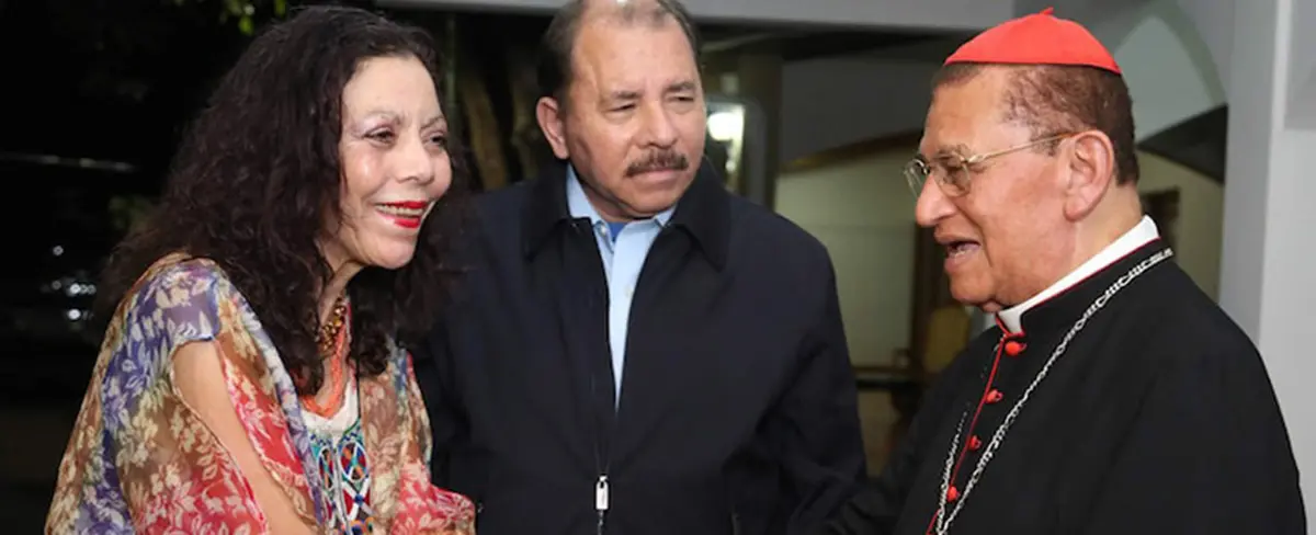 Mensaje del Presidente Daniel y la Compañera Rosario Murillo frente a la partida de SER Cardenal Miguel Obando y Bravo