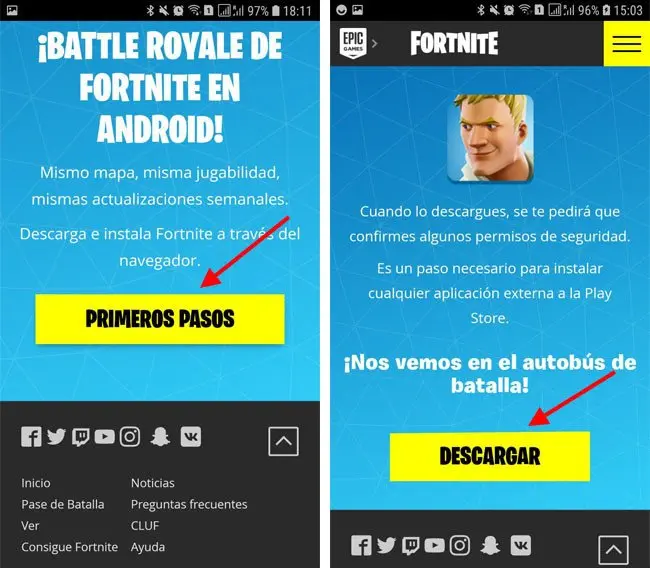 Fortnite llega a Android, ¿cómo lo instalamos?
