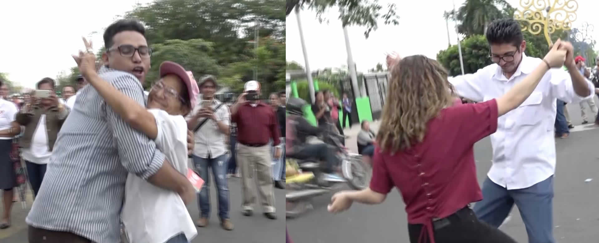 Mística Sandinista se reaviva en concurrida Rotonda Hugo Chávez