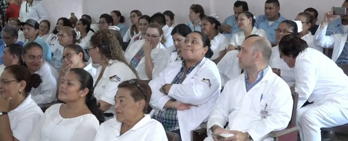'Día del Trabajador de la Salud' es celebrado por Galenos del Hospital Alemán Nicaragüense