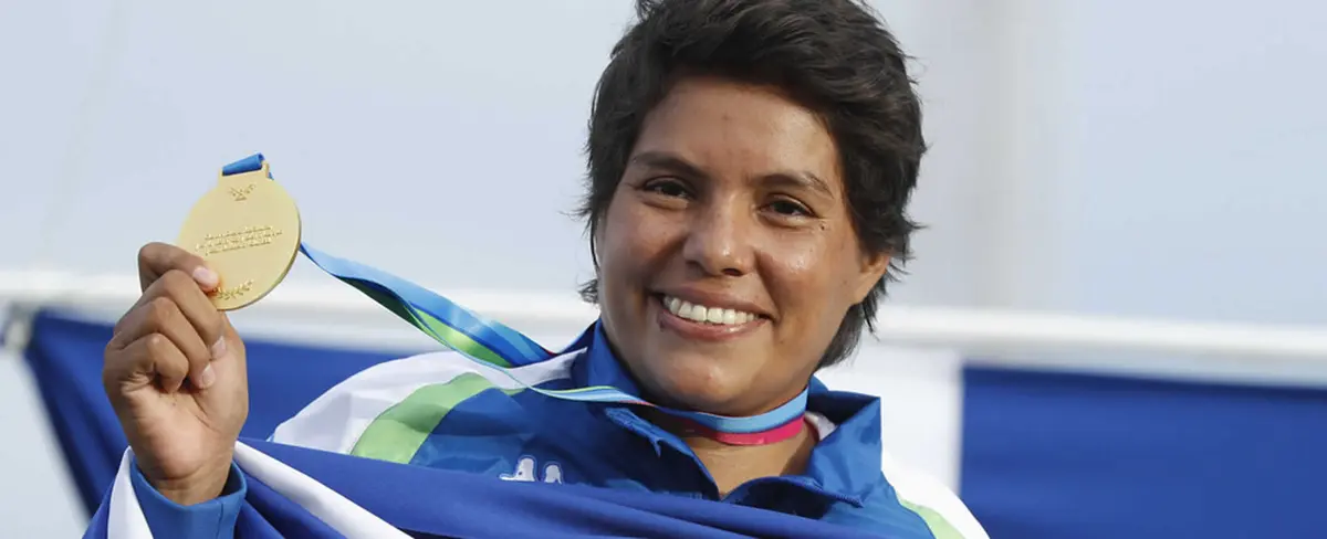 Dalila Rugama bota récord Nacional al enviar la bala a 13.01 metros