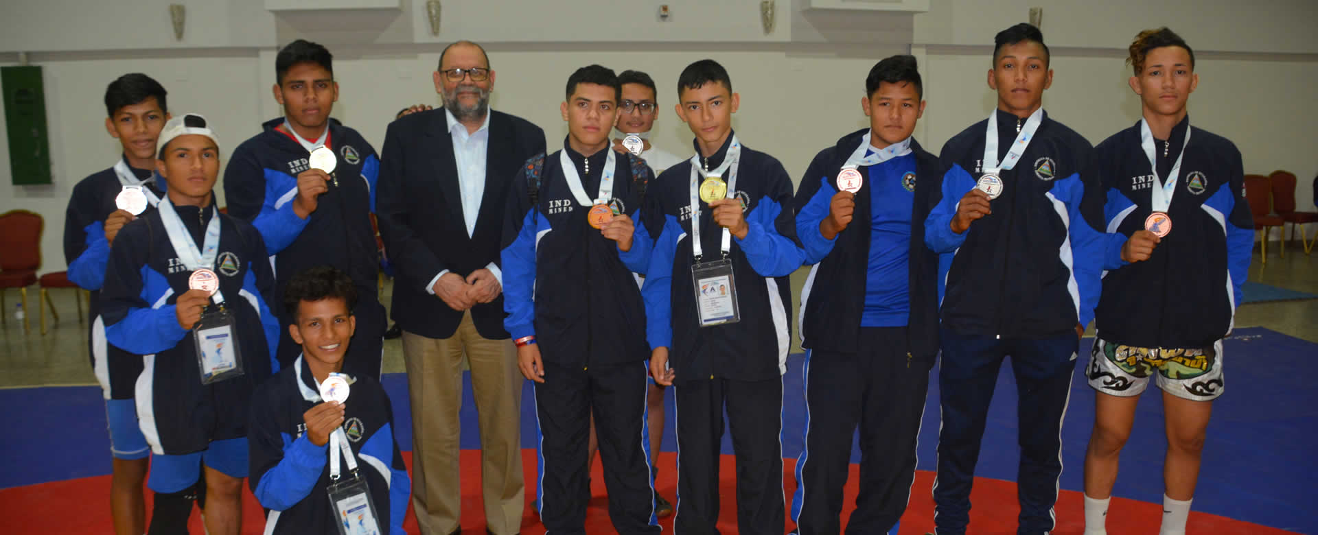 Nicaragua obtiene dos medallas de oro en el deporte de Lucha