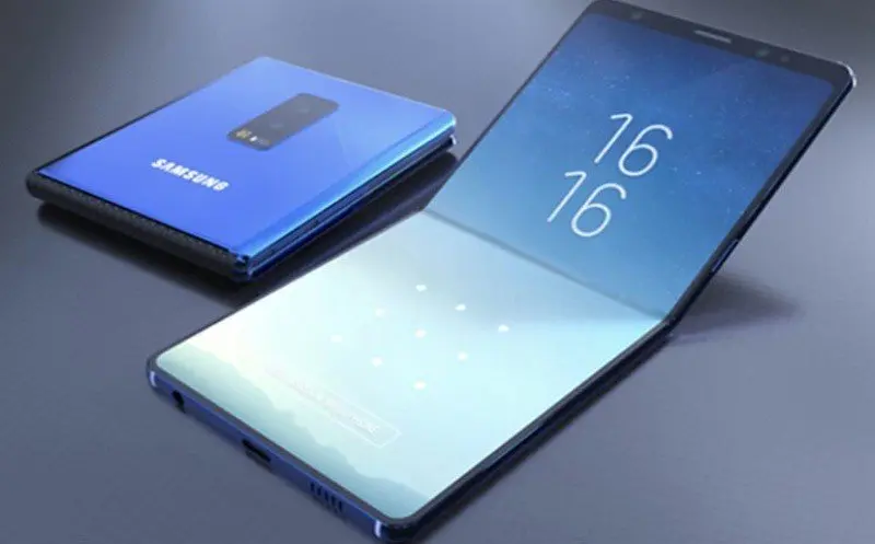 Samsung podría  lanzara un Smartphone plegable