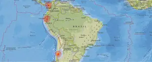 Fuertes terremotos se registran en Panamá, Ecuador y Chile