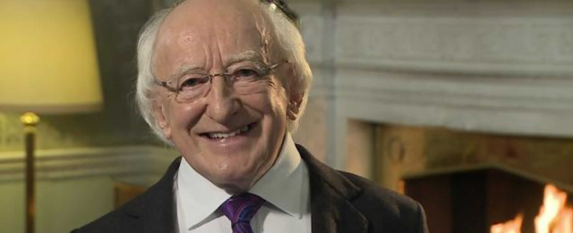 Cmte. Daniel Ortega y Cra. Rosario Murillo saludan reelección de Michael Higgins, Presidente de Irlanda
