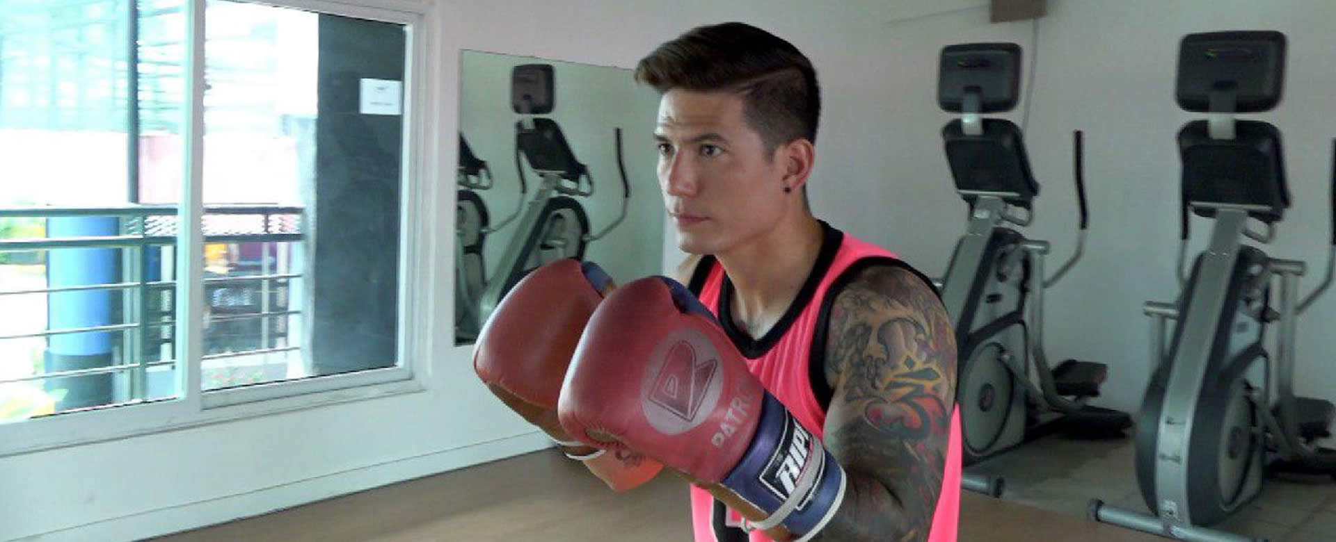 Chang suda la gota gorda con ejercicios de Artes Marciales Mixtas