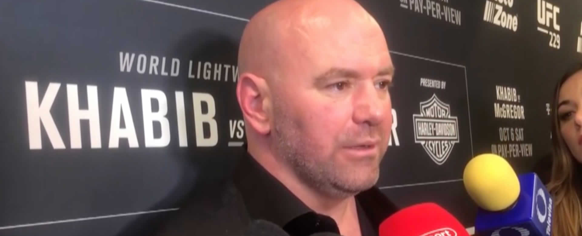 Declaraciones de Dana White después del incidente causado por Khabib en la pelea estelar de UFC 229