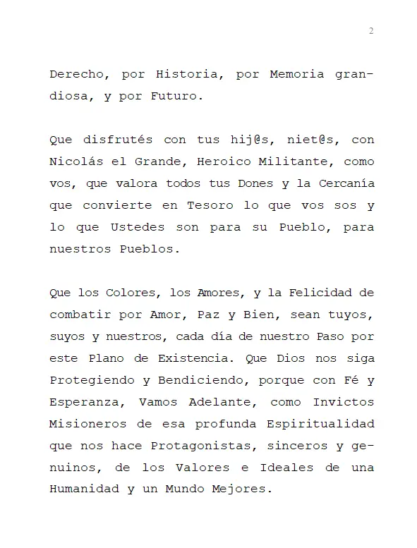 Daniel y Rosario envían mensaje felicitaciones a compañera Cilia Flores por su cumpleaños  