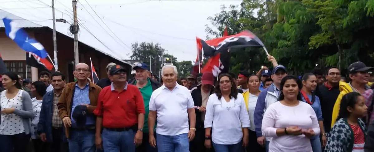 Militancia Sandinista camina en saludo al Aniversario de la Toma del Cuartel de Masaya