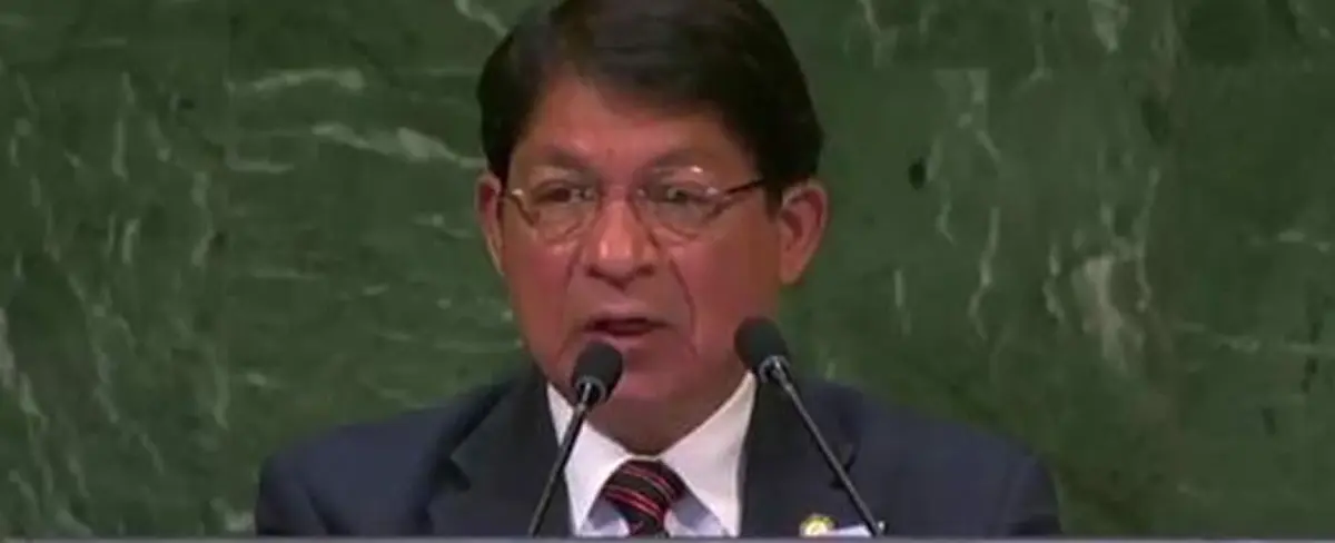 Canciller Denis Moncada denuncia el intervencionismo y el intento de golpe de estado que ha dejado graves daños y secuelas