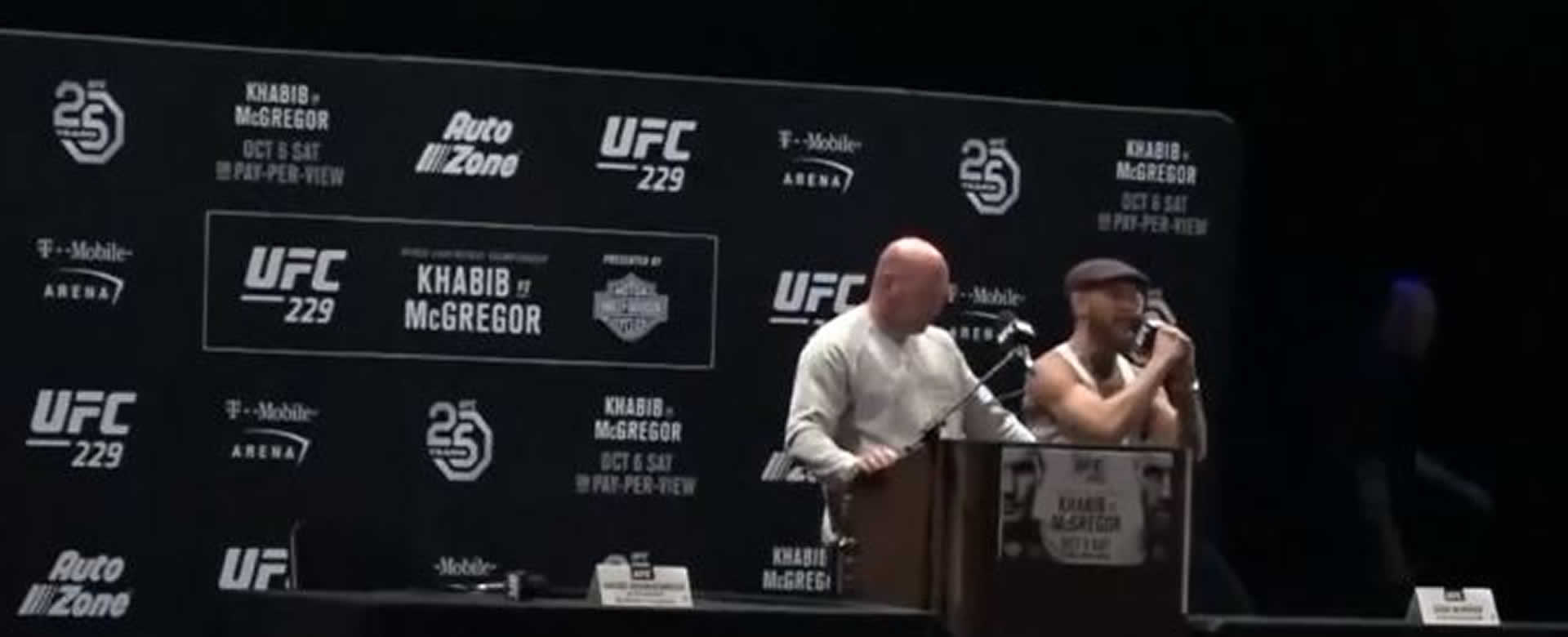 Un día llena de luces, cámara y flashes para los peleadores UFC