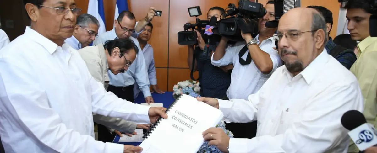 FSLN inscribe lista de candidatos a consejales para las elecciones regionales de la Costa Caribe