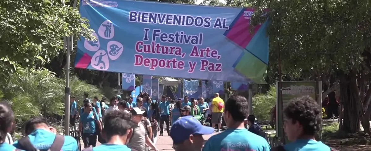 Estudiantes técnicos participan en el 1er Festival de Cultura, Arte Deporte y Paz