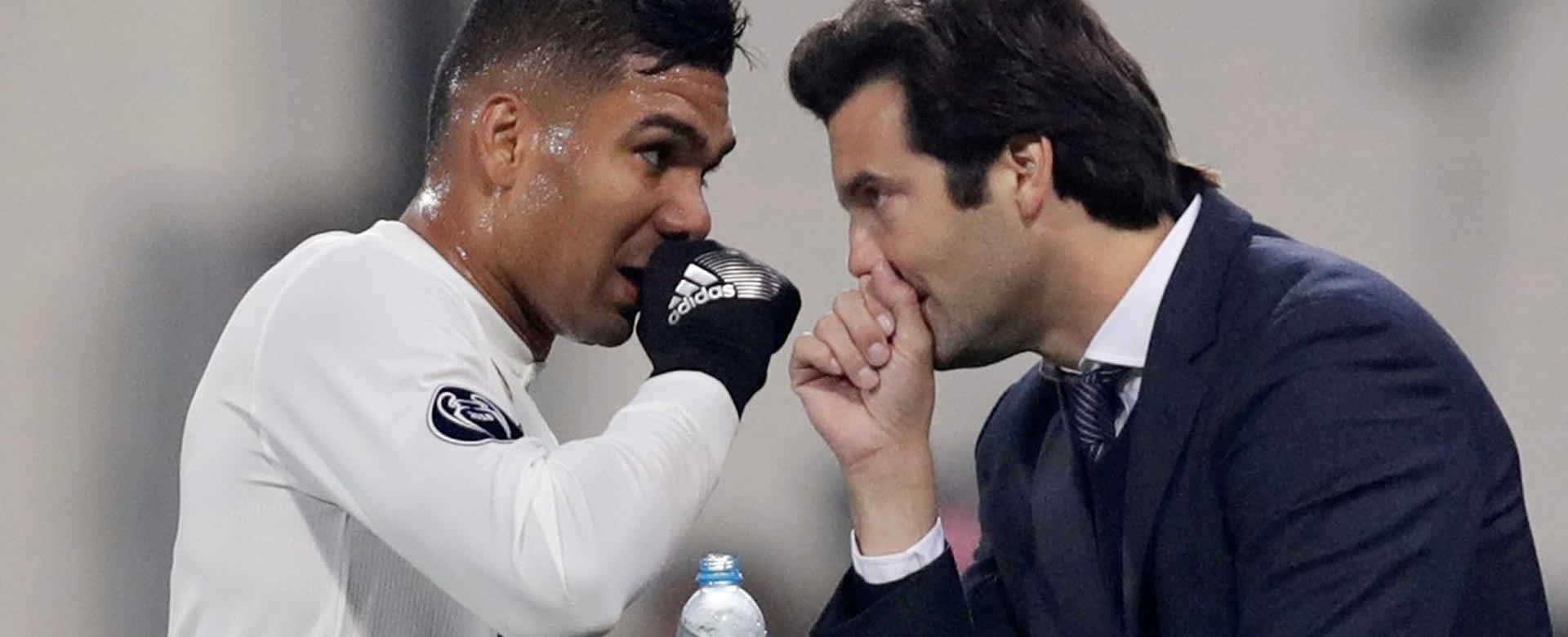 Solari: "Benzema nos dio espacios, hizo un partido completísimo"