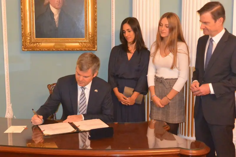 Cancilleria recibirá Copias de Estilo del nuevo embajador de EE.UU. Kevin K. Sullivan 