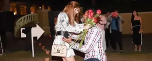 El pelotero de Grandes Ligas, Juan Carlos Ramírez le propuso matrimonio a su novia
