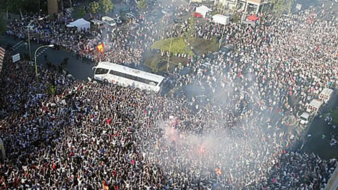 Santiago Bernabéu listo en final de Copa Libertadores entre River Plate y Boca Juniors