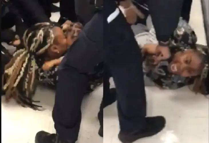 Nueva York: Violación a los derechos humanos tras realizar brutal arresto a madre con bebé en brazos