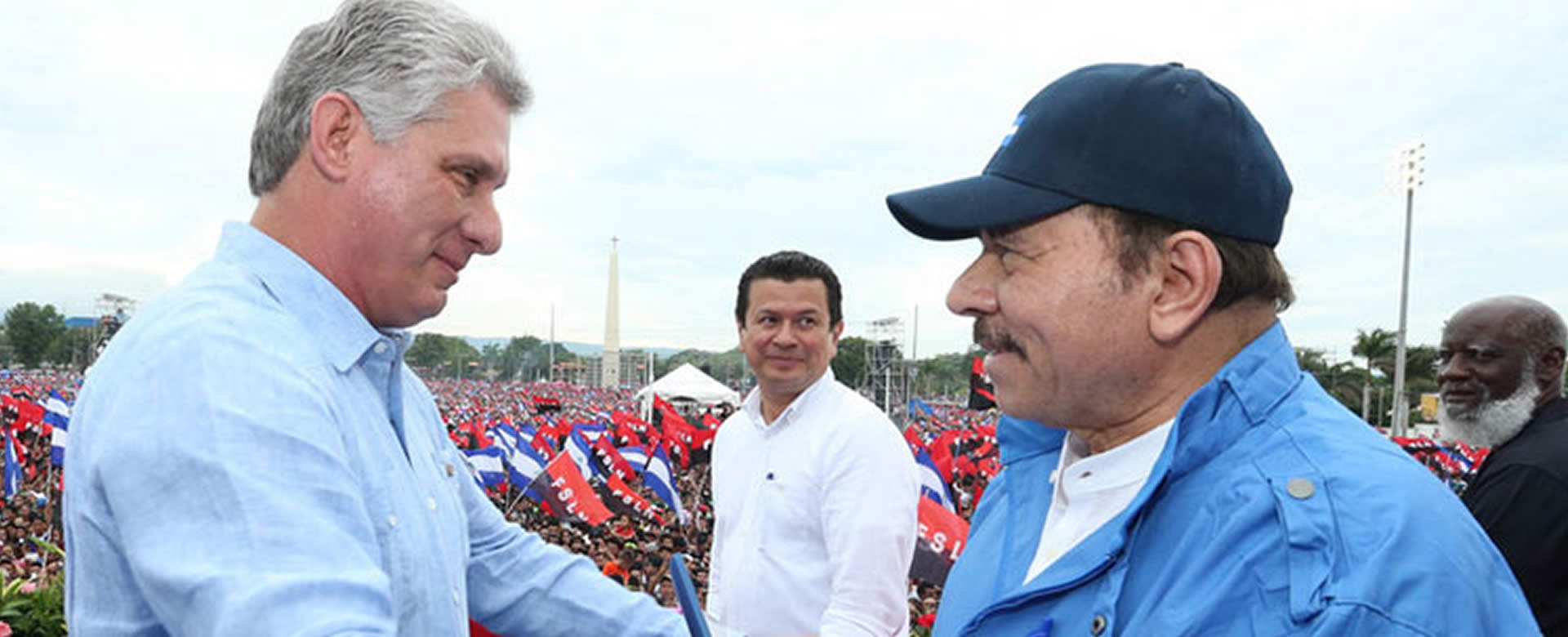 Daniel y Rosario saludan el 60 aniversario de la gloriosa Revolución Cubana 