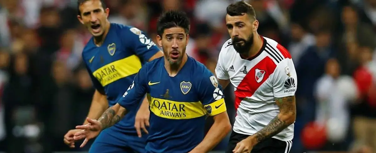 Boca domina primer tiempo con Benedetto ante timidez del River 1-0
