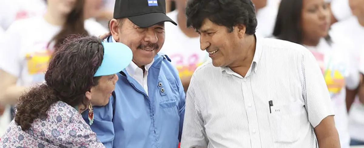 Comandante Daniel y compañera Rosario envían mensaje a Evo Morales en celebración del 13 Aniversario de la Revolución en Bolivia