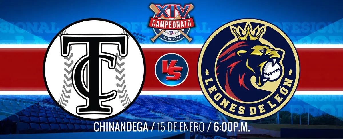 Tigres de Chinandega vs. Leones - [Partido Completo] - [15/01/19]